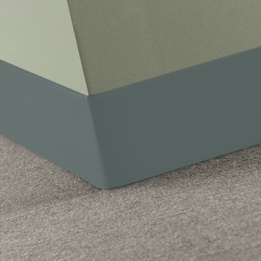 Johnsonite Mink Rubber Traditional Duracove Thermoplastic Wall Base - 6" X 48" X 1/8" Toeless - Traditional Duracove Thermoplastic Wall Base