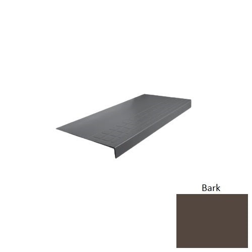 Flextones Bark Type 800 Distinct Designs Rubber - 12 1/4" X 72" Stair Tread - Raised Square Design