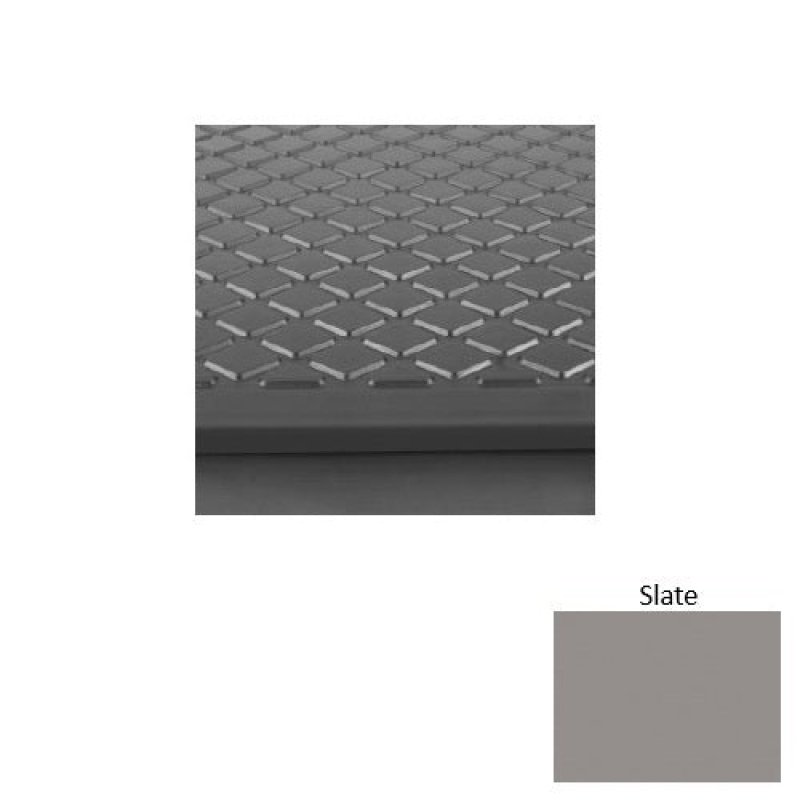 Roppe Solid 175 Slate Rubber Stair Tread
