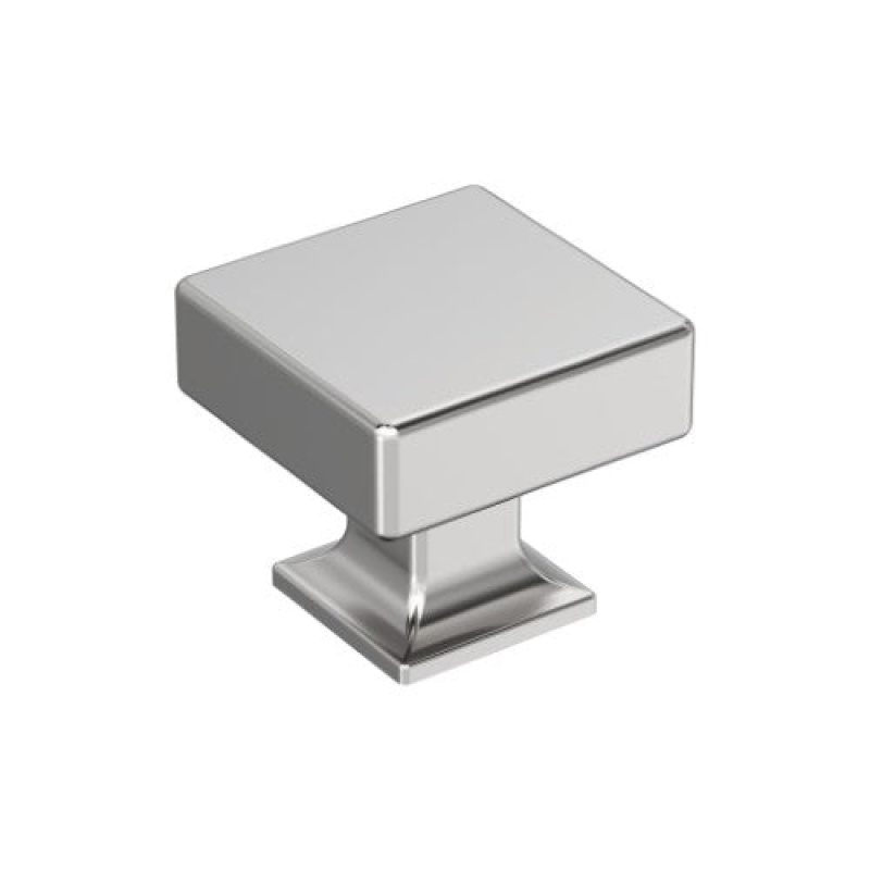 Lintel Zinc Cabinet Knob - Polished Chrome - 1 1/4" (32 Mm)