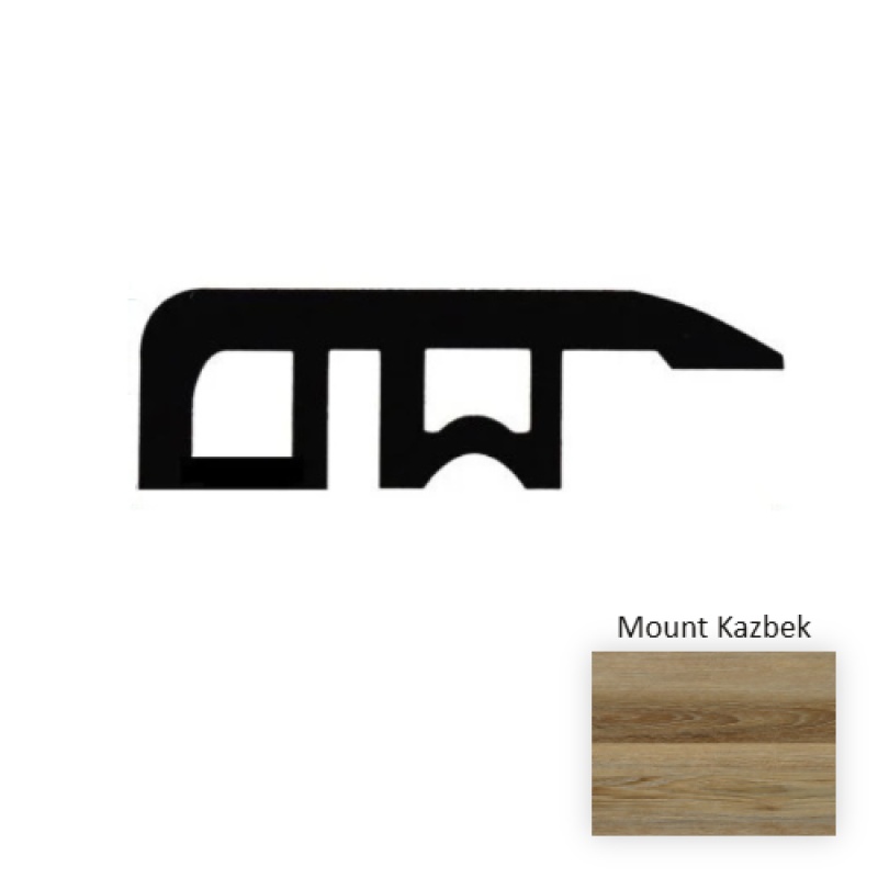 Sierra Mount Kazbek Luxury Vinyl Moulding / Trim - 94.5" Reducer - Embossed