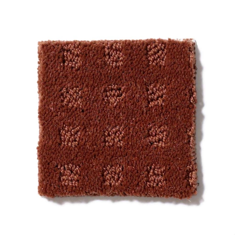 Nottingham Aged Copper Nylon Carpet - Pattern