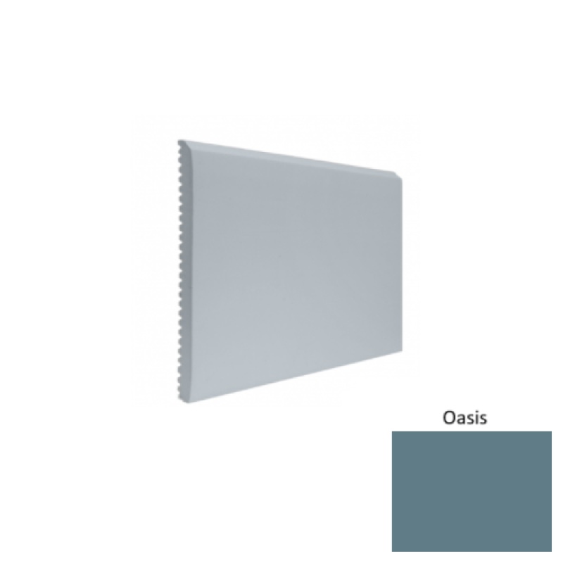 Contours #65 Vertical Oasis Rubber Profiled Wall Base - Satin