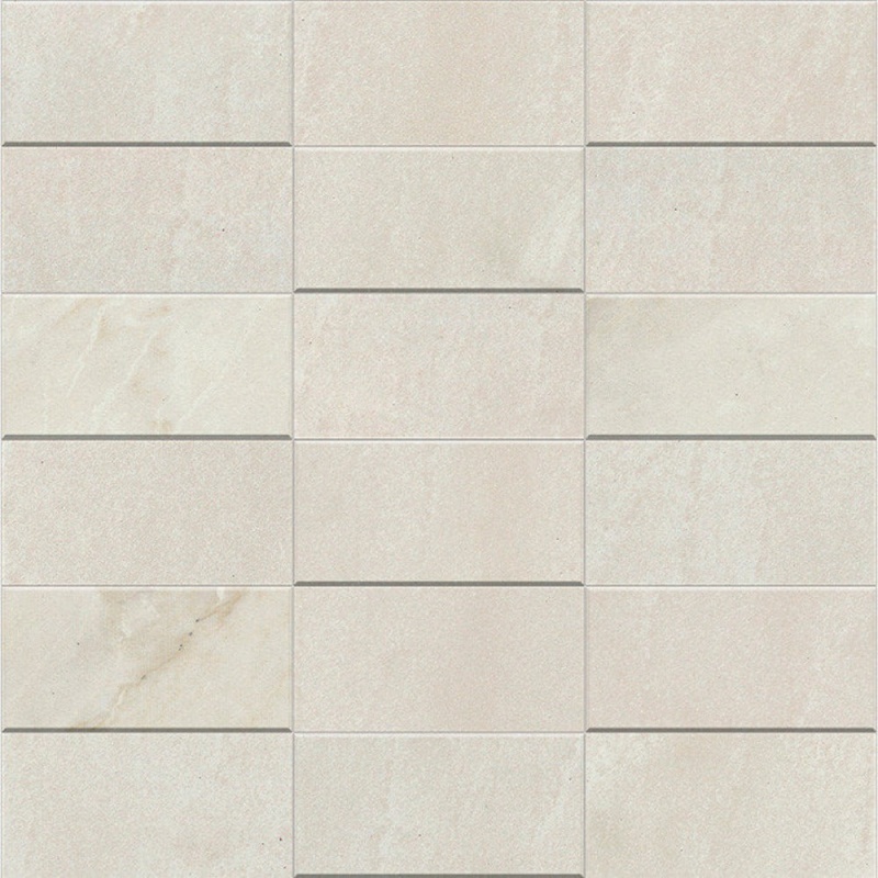 Carrara Select Gioia Porcelain Mosaic - 2" X 4" Demetra - Honed