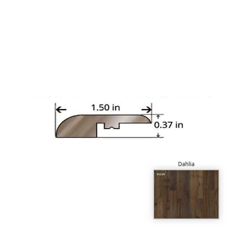 True Oak Dahlia Hardwood Moulding / Trim Reducer