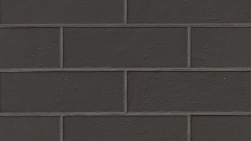 Aura Jet Ceramic Tile - Matte - 4" X 12"
