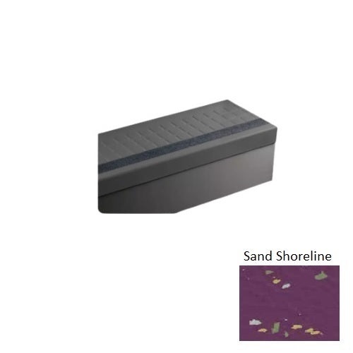 Sand Shoreline Raised Square Rubber Moulding Trim