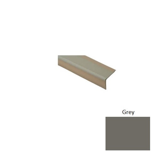 Johnsonite Grey Photoluminescent Vinyl Stair Nosing