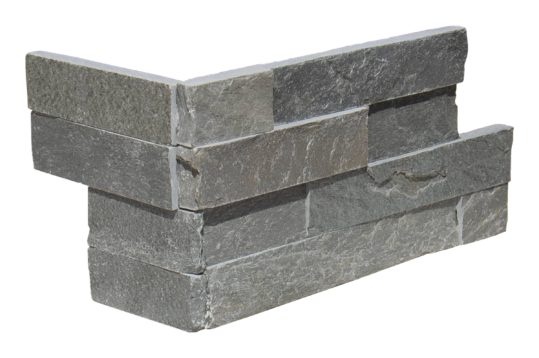Sea Grass Slate Ledgestone Corner - Split Face - 6" X 18" X 6"