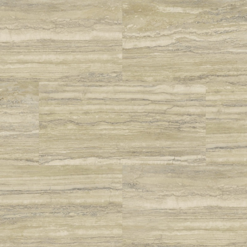 Loose Lay Andean Travertine Flexible Luxury Vinyl Tile - Polyurethane, 18" x 36"