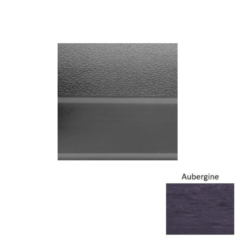 Marbleized 93 Aubergine Rubber Stair Tread - Textured