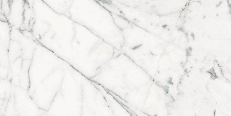 White Carrara Porcelain Tile - Matte - 24" x 48"