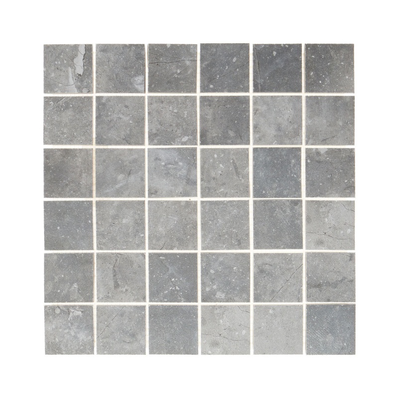 Stoneway Anthracite Porcelain Mosaic - 2" x 2" Matte