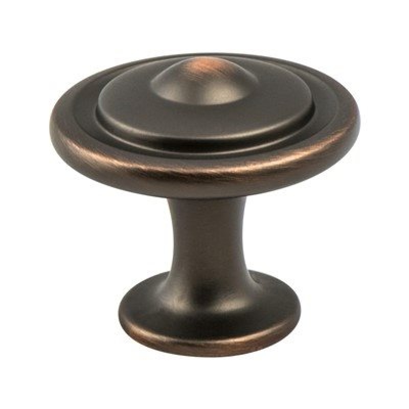 Traditional Advantage Three Zinc Cabinet Knob
