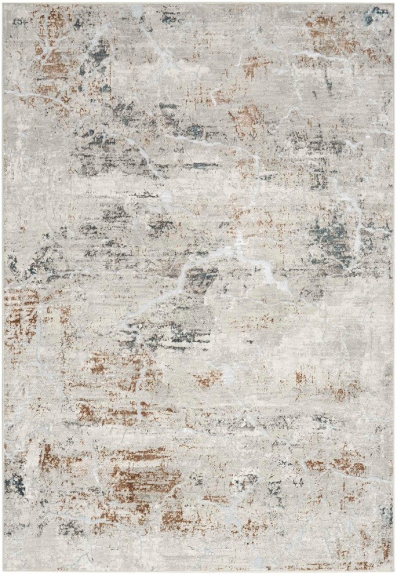 Glitz Grey Multicolor Area Rug 9 Ft x 12 Ft