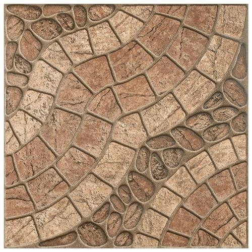 Dakar Ceramic Tile - Mixed - 17 3/4" x 17 3/4"