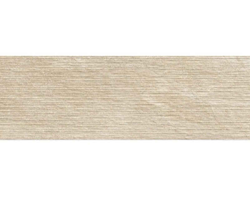 Alaska Struttura Sand Ceramic Tile - Natural - 10" x 30"