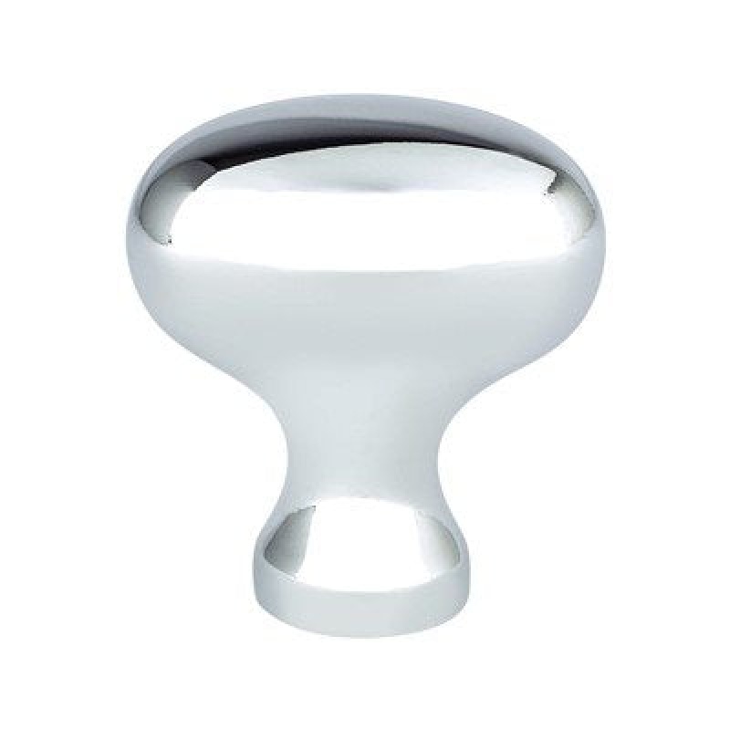 Advantage Plus Transitional Advantage Three Zinc Cabinet Knob - Polished Chrome - 1 1/8" Length