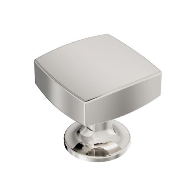 Everett Zinc Cabinet Knob - Polished Nickel