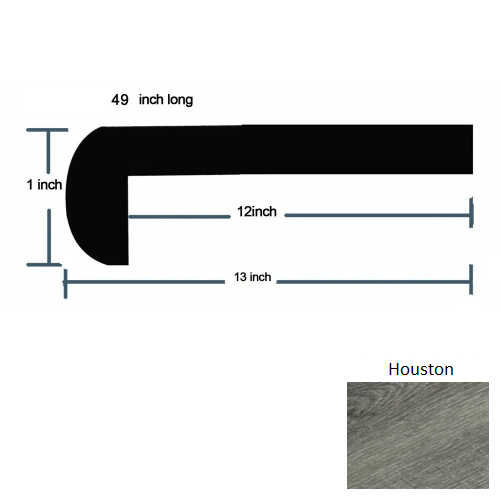 Metropolitan Houston Luxury Vinyl Stair Tread
