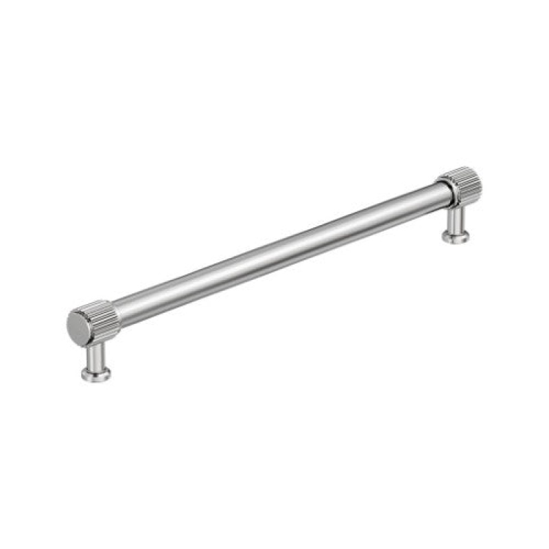 Farewind Zinc Bar Cabinet Pull - Polished Nickel