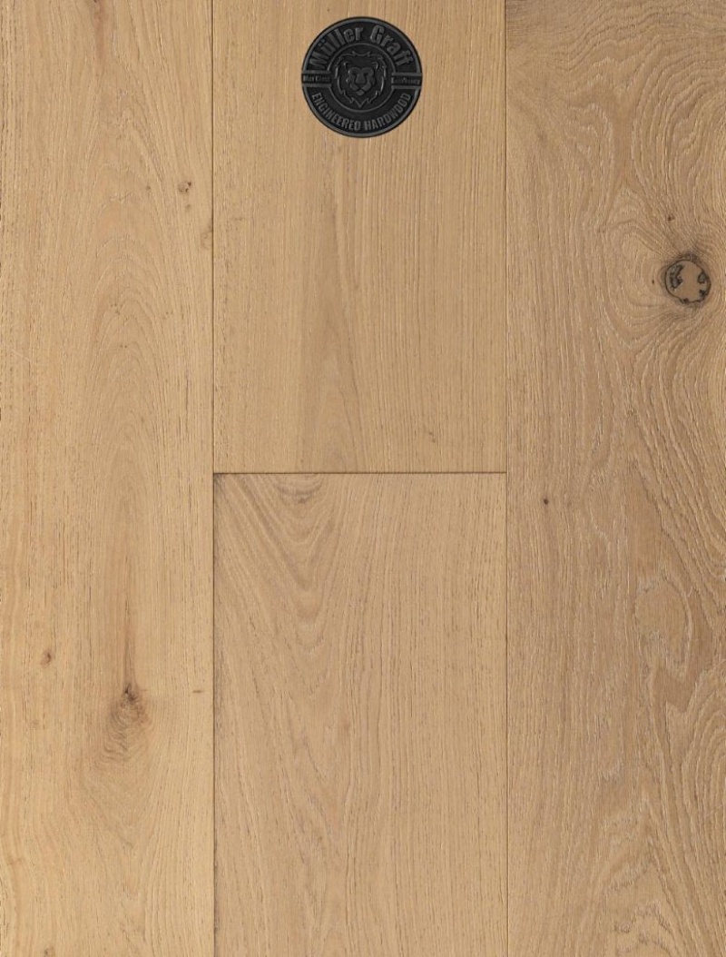 Italia Classics Campania Pale Honey Engineered Hardwood Flooring - Uv Lacquer - 9.44" X 86.61"