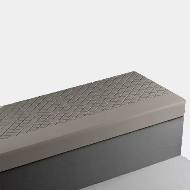 Johnsonite Grizzly Diamond Textured Angle Fit Stair Tread