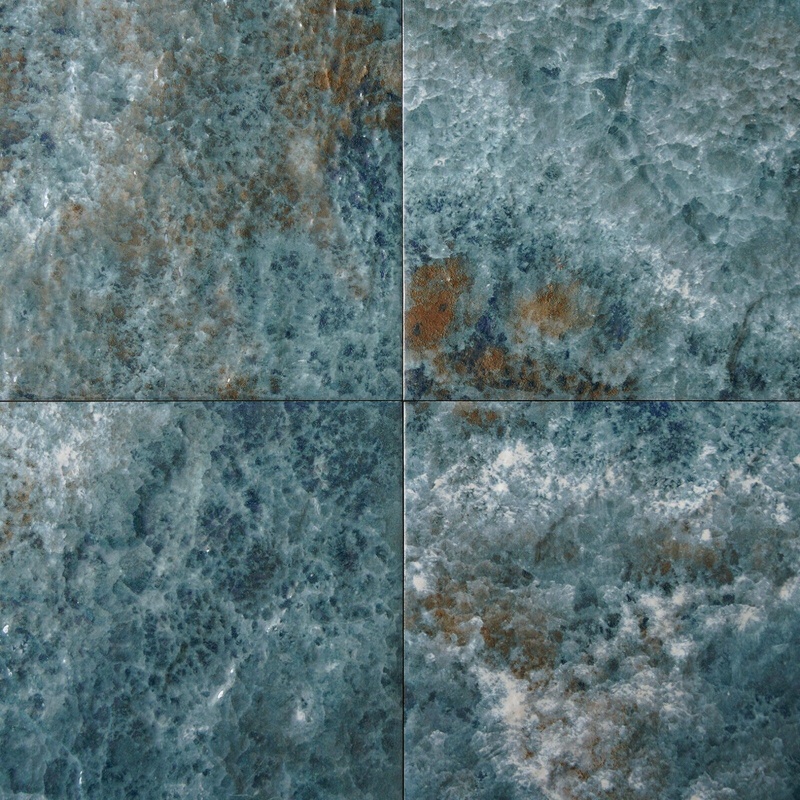 Moon Emerald Porcelain Tile - Glossy - 6" X 6"