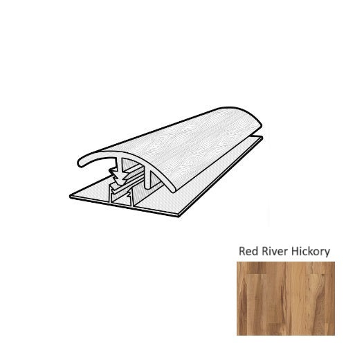 Coretec Plus 5 Inch Red River Hickory Luxury Vinyl Reducer Trim