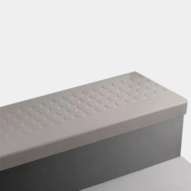 Johnsonite Cement Raised Round Rubber Stair Tread