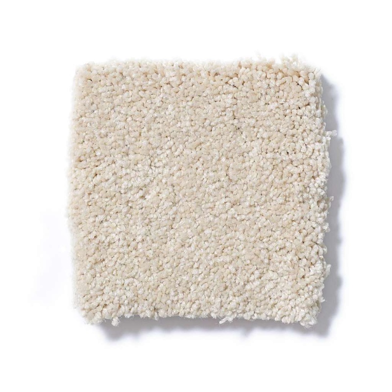 Foundations Sandy Hollow Classic Iii 12' Almond Flake Nylon Carpet - Textured