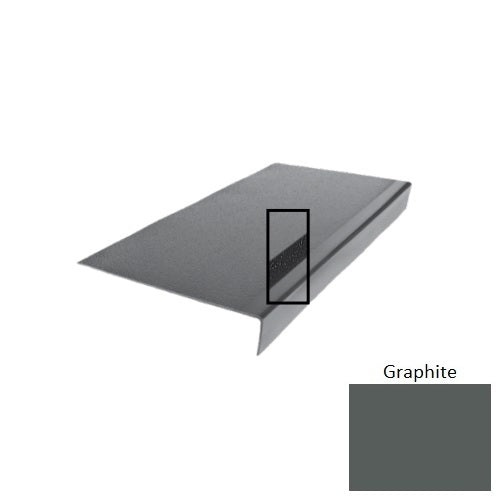 Flextones Graphite Type 975 Hammered Stair Tread