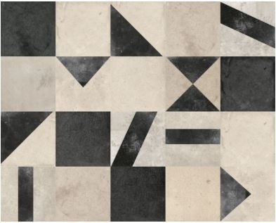 Vinci Mix Deco Porcelain Tile - Matte - 10" X 10"