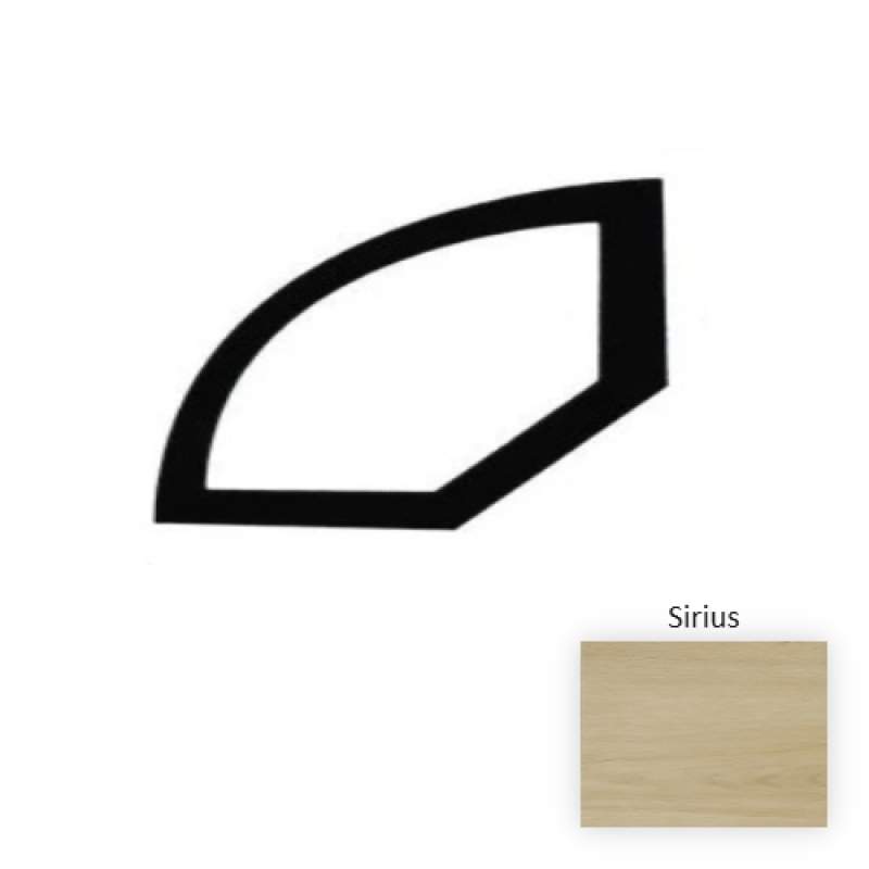 Celestial Sirius Luxury Vinyl Moulding / Trim - 94.5" Quarter Round - Embossed