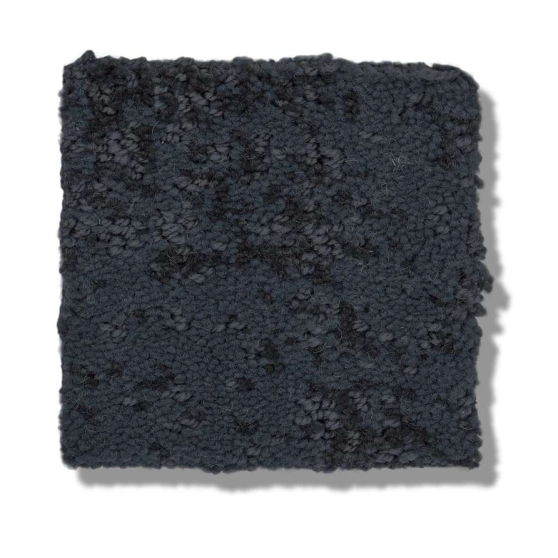 Caress By Shaw Artistic Presence Deep Sea Nylon Carpet