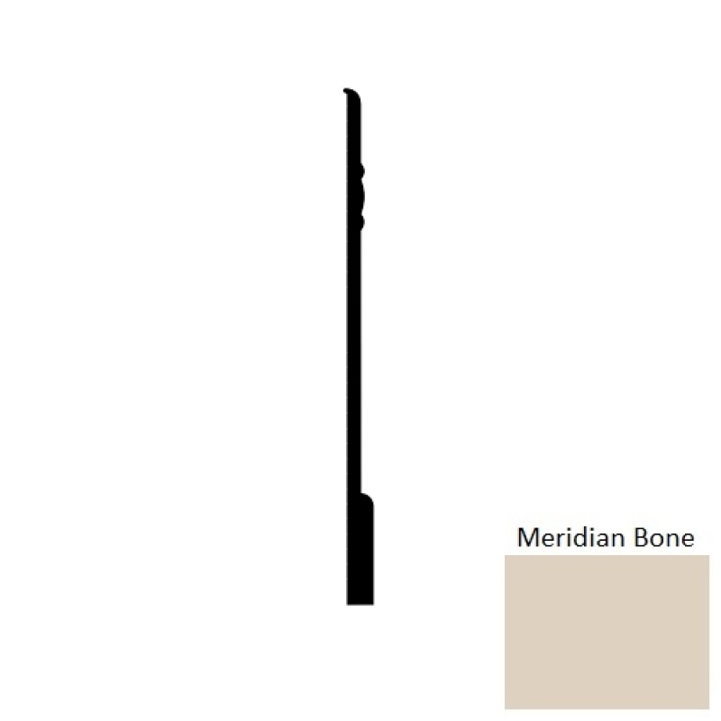 Meridian Bone Noble SNB Thermoplastic Rubber Wall Base