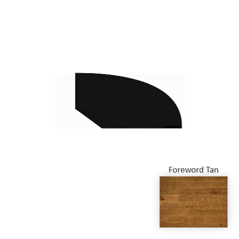 Inscription Foreword Tan Hardwood Moulding / Trim - 3/4" X 90" Quarter Round - 3/4" X 90"