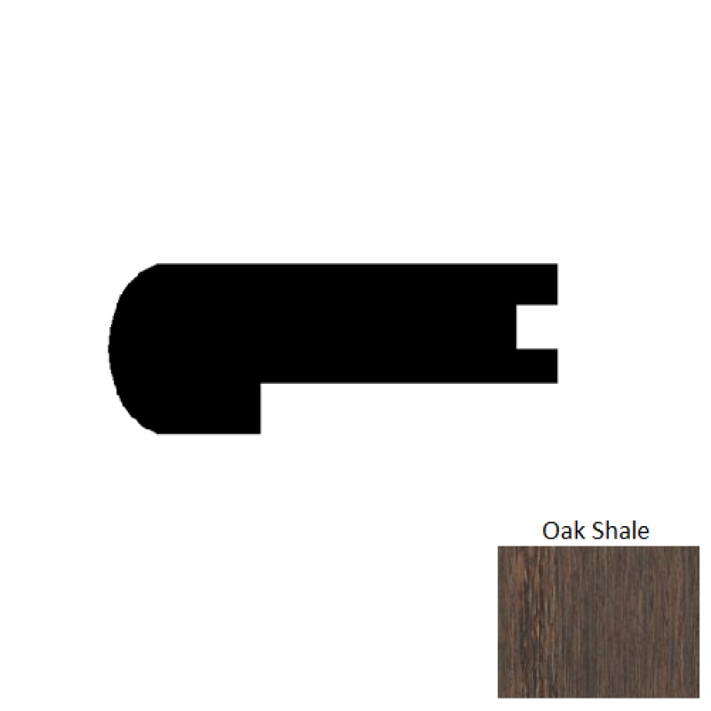 Woodmore 3 Inch Oak Shale Hardwood Moulding / Trim