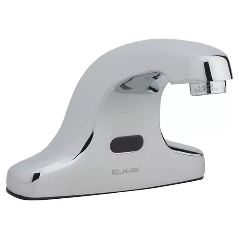 Lkb737c Chrome Deck Mount Bathroom Faucet - One Hole - Chrome