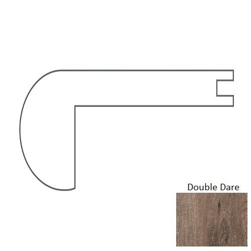 Uptown Chic Double Dare Luxury Vinyl Flush Stair Nose