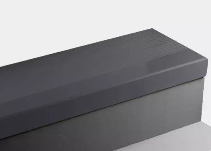 Johnsonite Indigo Bamboo Rubber Stair Tread Without Riser