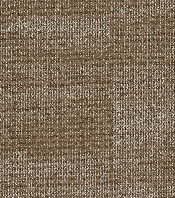 Natural Formations Ridges Tiger's Eye Nylon Carpet Tile - Loop - 18" X 36"