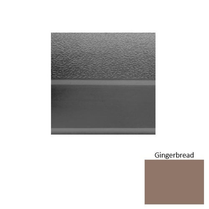 Roppe Solid 93 Gingerbread Textured Rubber Stair Tread with DuPont Kevlar