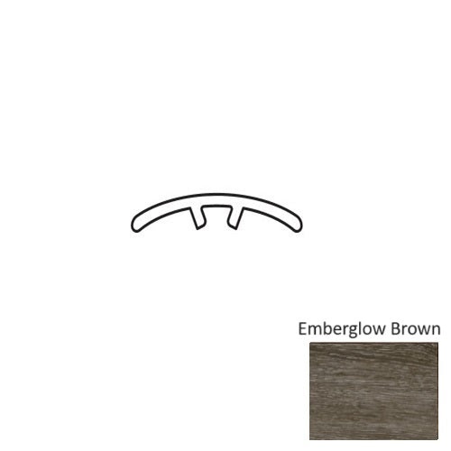 American Charm 6 Charlestown Oak Emberglow Brown Luxury Vinyl Moulding / Trim