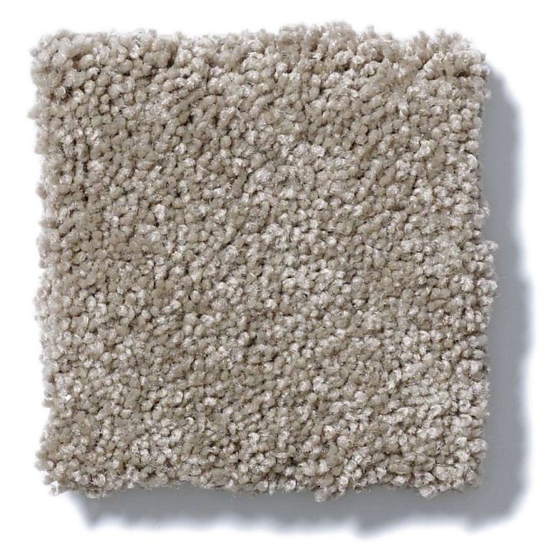 You Know It Mocha Cream Nylon Carpet - Textured