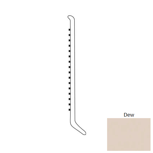 Dew Rubber Moulding / Trim 4" Cove Wall Base