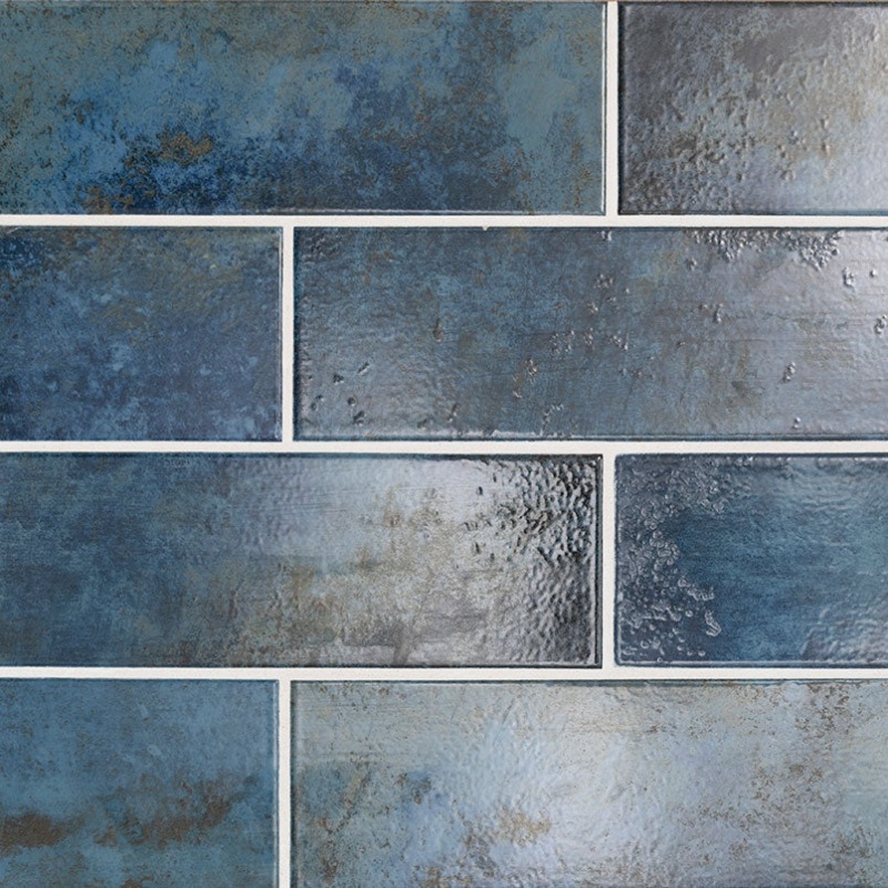 Marza Cobalt Ceramic Tile - Glossy - 4" X 12"