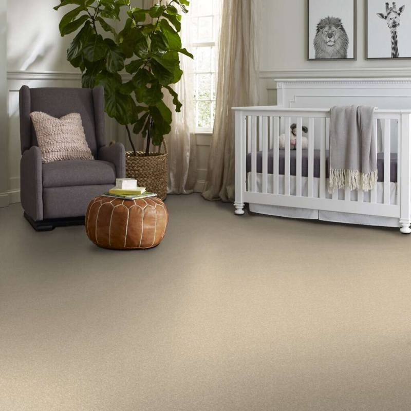 Caress By Shaw Quiet Comfort Classic Iii Yearling Nylon Carpet - Textured