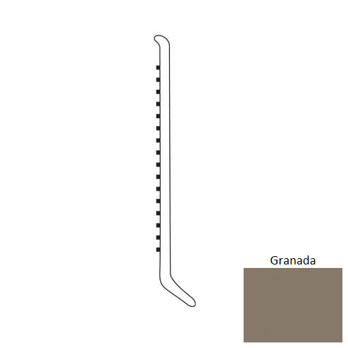 Granada Rubber Moulding / Trim 6" Cove Wall Base