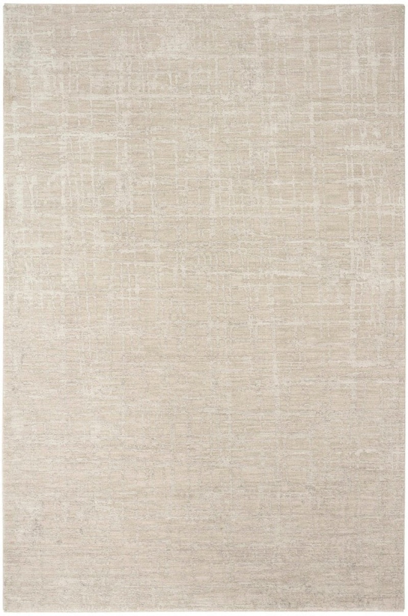 Calvin Klein Latitude Ivory Beige Ltd01 Polyester Contemporary Area Rug - 9 Ft X 12 Ft - Ivory Beige